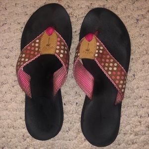 {Eliza B.} Fabric Flip Flops